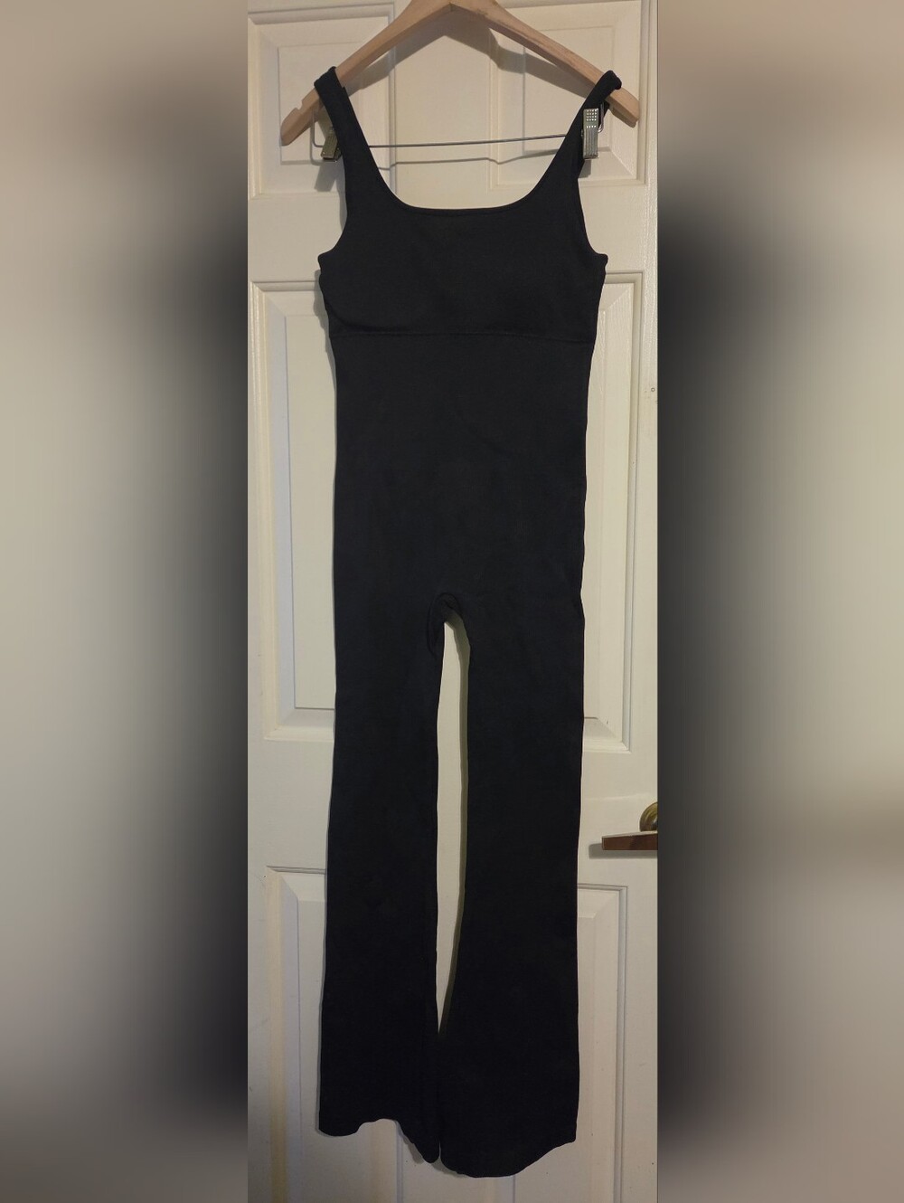 Womens Spandex Flared Jumpsuit